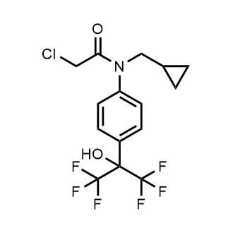 2-Chloro-N-(cyclopropylmethyl)-N-(4-(1,1,1,3,3,3-hexafluoro-2-hydroxypropan-2-yl)phenyl)acetamide|CS-0726722