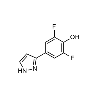 2,6-Difluoro-4-(1H-pyrazol-3-yl)phenol|CS-0726757