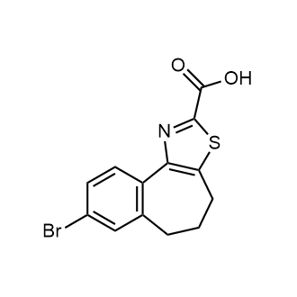 8-Bromo-5,6-dihydro-4H-benzo[6,7]cyclohepta[1,2-d]thiazole-2-carboxylic acid|CS-0726964