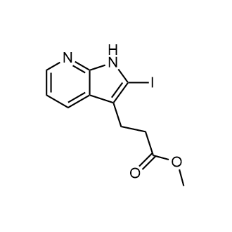 Methyl 3-(2-iodo-1H-pyrrolo[2,3-b]pyridin-3-yl)propanoate|CS-0726972