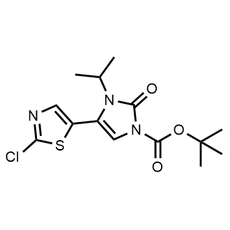 tert-Butyl 4-(2-chlorothiazol-5-yl)-3-isopropyl-2-oxo-2,3-dihydro-1H-imidazole-1-carboxylate|CS-0726979