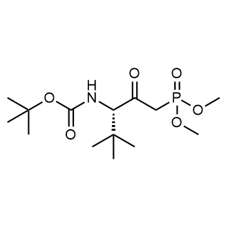 (S)-tert-Butyl (1-(dimethoxyphosphoryl)-4,4-dimethyl-2-oxopentan-3-yl)carbamate|CS-0727356