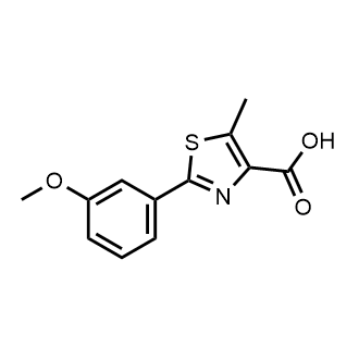2-(3-Methoxyphenyl)-5-methylthiazole-4-carboxylic acid|CS-0727581