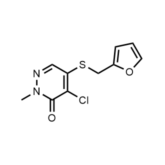 4-Chloro-5-((furan-2-ylmethyl)thio)-2-methylpyridazin-3(2H)-one|CS-0727775