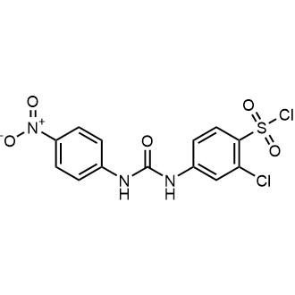 2-Chloro-4-(3-(4-nitrophenyl)ureido)benzene-1-sulfonyl chloride|CS-0727789