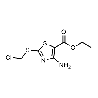 Ethyl 4-amino-2-((chloromethyl)thio)thiazole-5-carboxylate|CS-0727875