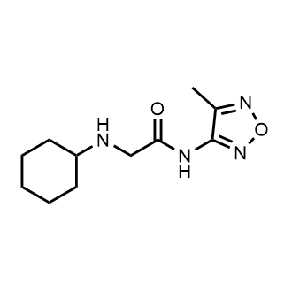 2-(Cyclohexylamino)-N-(4-methyl-1,2,5-oxadiazol-3-yl)acetamide|CS-0727993