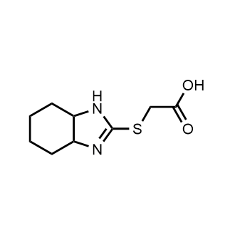 2-((3A,4,5,6,7,7a-hexahydro-1H-benzo[d]imidazol-2-yl)thio)acetic acid|CS-0728097
