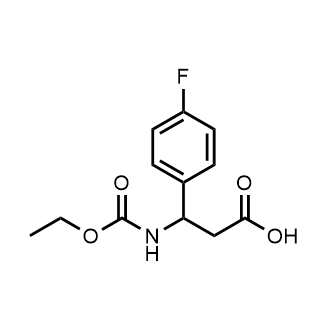 3-((Ethoxycarbonyl)amino)-3-(4-fluorophenyl)propanoic acid|CS-0728141