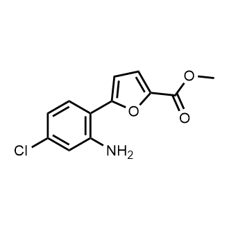 Methyl 5-(2-amino-4-chlorophenyl)furan-2-carboxylate|CS-0728203