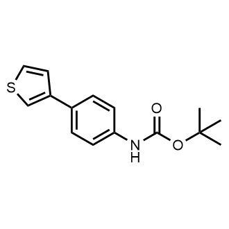 tert-Butyl (4-(thiophen-3-yl)phenyl)carbamate|CS-0728363