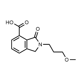 2-(3-Methoxypropyl)-3-oxoisoindoline-4-carboxylic acid|CS-0728427