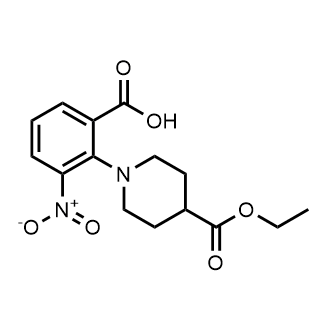 2-(4-(Ethoxycarbonyl)piperidin-1-yl)-3-nitrobenzoic acid|CS-0728439