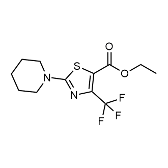 Ethyl 2-(Piperidin-1-yl)-4-(trifluoromethyl)thiazole-5-carboxylate|CS-0728476