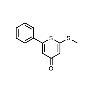 2-Methylthio-6-phenyl-4H-thiopyran-4-one|CS-0728490