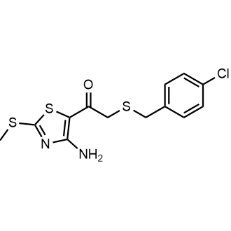 1-(4-Amino-2-(methylthio)thiazol-5-yl)-2-((4-chlorobenzyl)thio)ethanone|CS-0728496