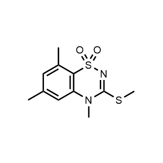 4,6,8-Trimethyl-3-(methylthio)-4H-benzo[e][1,2,4]thiadiazine 1,1-dioxide|CS-0728564