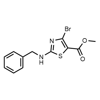 Methyl 2-(benzylamino)-4-bromothiazole-5-carboxylate|CS-0728565