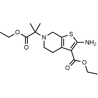 Ethyl 2-amino-6-(1-ethoxy-2-methyl-1-oxopropan-2-yl)-4,5,6,7-tetrahydrothieno[2,3-c]pyridine-3-carboxylate|CS-0728582