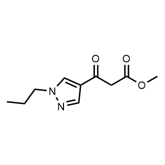 Methyl 3-oxo-3-(1-propyl-1H-pyrazol-4-yl)propanoate|CS-0728796