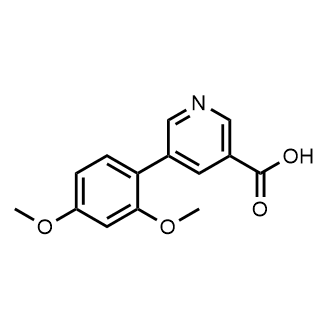 5-(2,4-Dimethoxyphenyl)nicotinic acid|CS-0728810