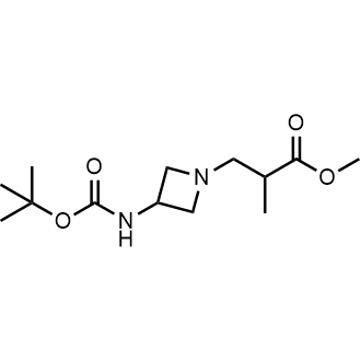 Methyl 3-(3-((tert-butoxycarbonyl)amino)azetidin-1-yl)-2-methylpropanoate|CS-0728831