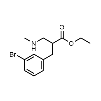 Ethyl 2-(3-bromobenzyl)-3-(methylamino)propanoate|CS-0728840