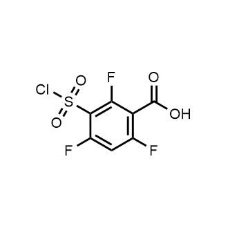 3-(Chlorosulfonyl)-2,4,6-trifluorobenzoic acid|CS-0728951