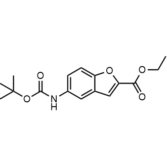 Ethyl 5-((tert-butoxycarbonyl)amino)benzofuran-2-carboxylate|CS-0729018
