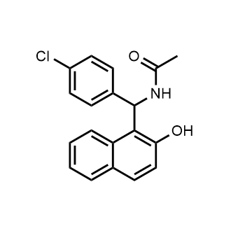 N-[(4-Chlorophenyl)-(2-hydroxynaphthalen-1-yl)-methyl]-acetamide|CS-0729126