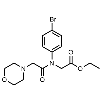 Ethyl 2-(N-(4-bromophenyl)-2-morpholinoacetamido)acetate|CS-0729418