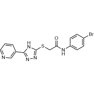 N-(4-Bromophenyl)-2-((3-(pyridin-3-yl)-1H-1,2,4-triazol-5-yl)thio)acetamide|CS-0729461