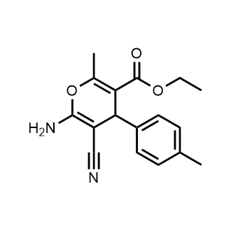 Ethyl 6-amino-5-cyano-2-methyl-4-(4-methylphenyl)-4H-pyran-3-carboxylate|CS-0729495