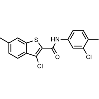 3-Chloro-N-(3-chloro-4-methylphenyl)-6-methylbenzo[b]thiophene-2-carboxamide|CS-0729609