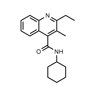 N-Cyclohexyl-2-ethyl-3-methylquinoline-4-carboxamide|CS-0729634