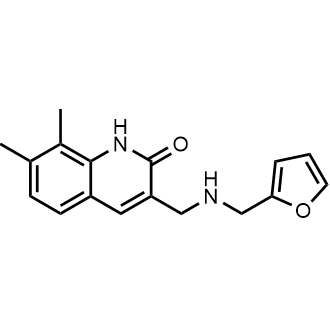3-(((Furan-2-ylmethyl)amino)methyl)-7,8-dimethylquinolin-2(1H)-one|CS-0729919