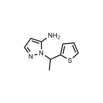 1-(1-(Thiophen-2-yl)ethyl)-1H-pyrazol-5-amine|CS-0730029