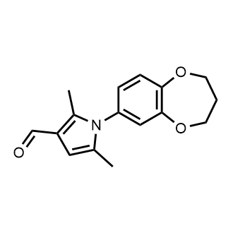 1-(3,4-Dihydro-2H-benzo[b][1,4]dioxepin-7-yl)-2,5-dimethyl-1H-pyrrole-3-carbaldehyde|CS-0730148