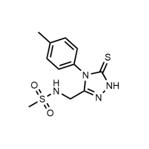 N-((5-Mercapto-4-tosyl-4H-1,2,4-triazol-3-yl)methyl)methanesulfonamide|CS-0730216