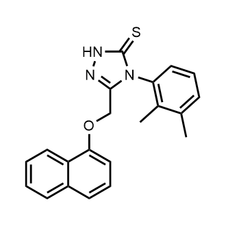4-(2,3-Dimethylphenyl)-5-((naphthalen-1-yloxy)methyl)-4H-1,2,4-triazole-3-thiol|CS-0730333