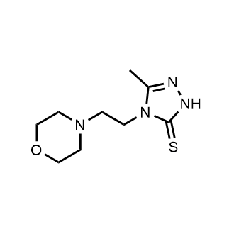 5-Methyl-4-(2-morpholinoethyl)-4H-1,2,4-triazole-3-thiol|CS-0730346