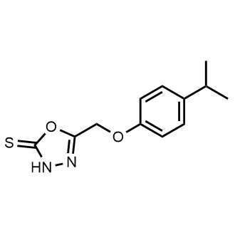 5-((4-Isopropylphenoxy)methyl)-1,3,4-oxadiazole-2-thiol|CS-0730373