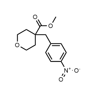 Methyl 4-(4-nitrobenzyl)tetrahydro-2H-pyran-4-carboxylate|CS-0730418
