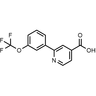 2-(3-(Trifluoromethoxy)phenyl)isonicotinic acid|CS-0730442