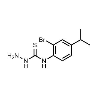 N-(2-Bromo-4-isopropylphenyl)hydrazinecarbothioamide|CS-0730508