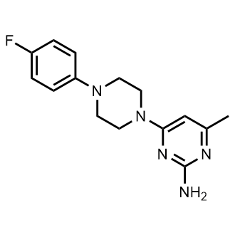 4-(4-(4-Fluorophenyl)piperazin-1-yl)-6-methylpyrimidin-2-amine|CS-0730638