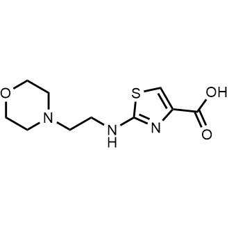 2-((2-Morpholinoethyl)amino)thiazole-4-carboxylic acid|CS-0730694