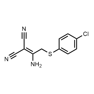 2-(1-Amino-2-((4-chlorophenyl)thio)ethylidene)malononitrile|CS-0730777