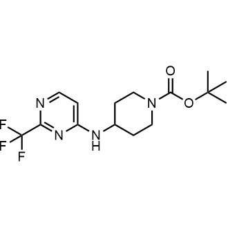 tert-Butyl 4-((2-(trifluoromethyl)pyrimidin-4-yl)amino)piperidine-1-carboxylate|CS-0730820