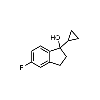 1-Cyclopropyl-5-fluoro-2,3-dihydro-1H-inden-1-ol|CS-0730831